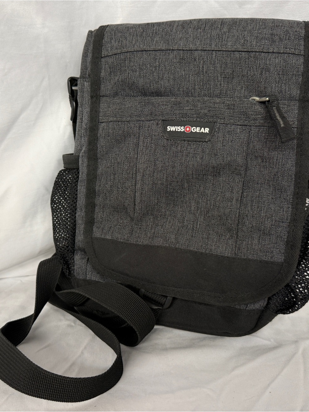 Swiss Gear Vertical Boarding Bag with Crossbody Strap & Tablet Pocket